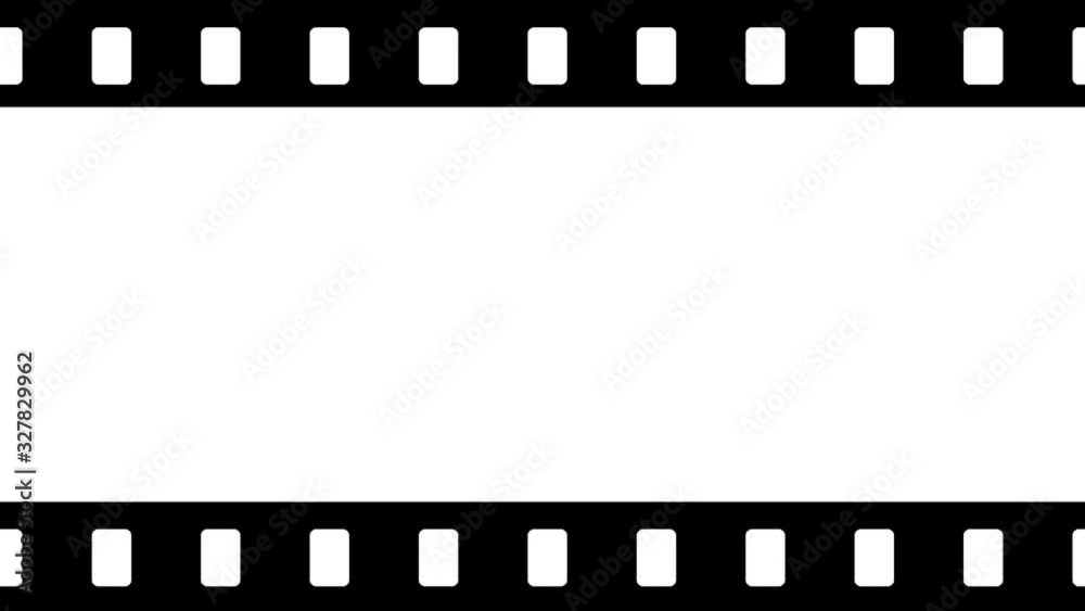 Camera film loopable animation over a white background Camera film loopable animation over a white background