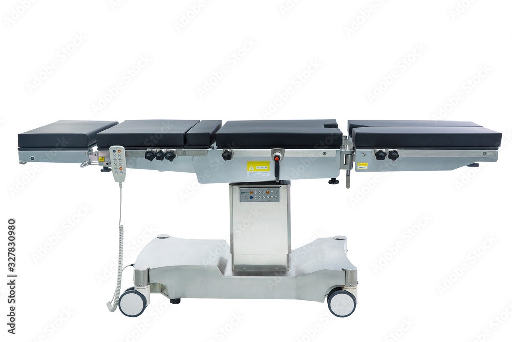 Stainless steel operating table