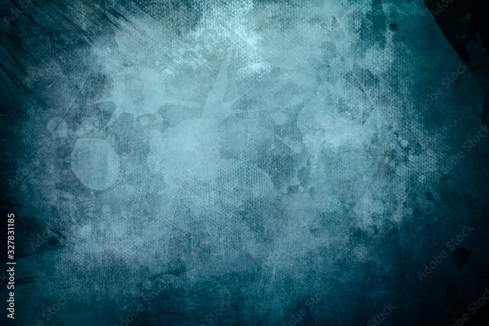 Obraz premium grungy blue canvas background or texture