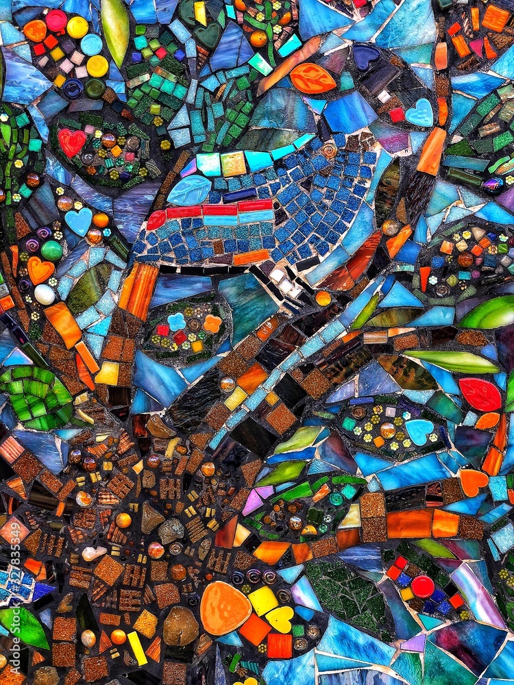 stained glass window