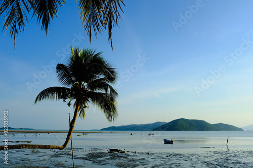 An afternoon beach in Koh Lanta  Thailand.