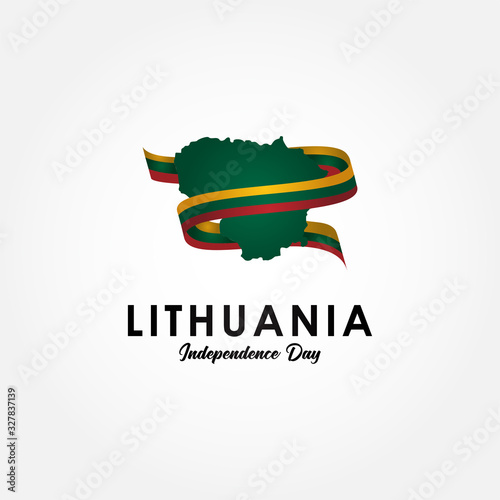Lithuania Independence Day Vector Design Illustration