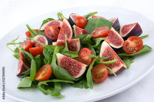 Vegan Fig and Rocket Salad