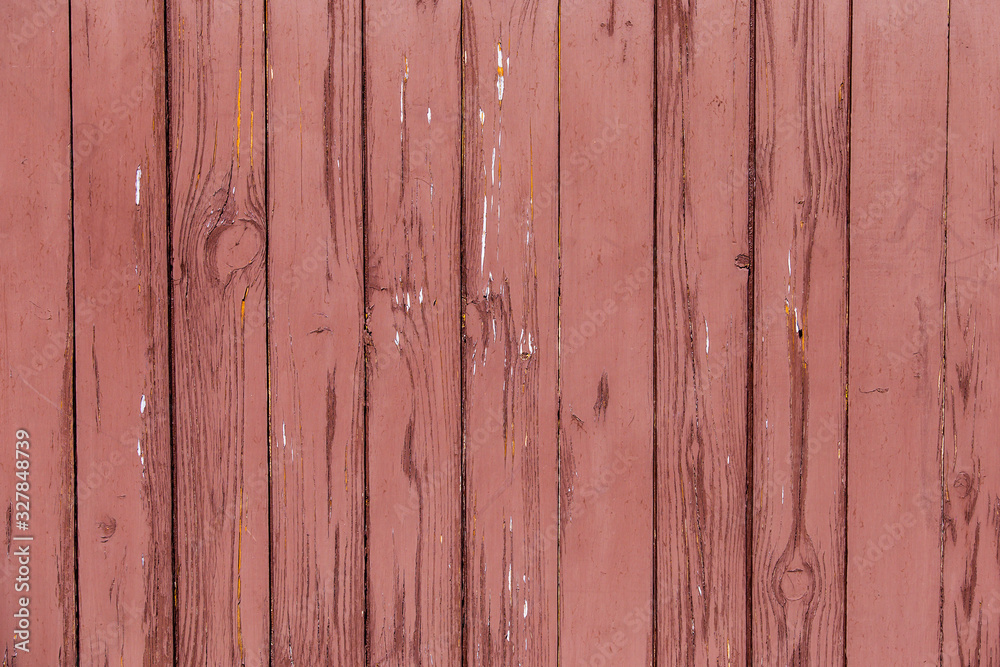 Surface of painted shabby wood. Red burgundy wooden boards texture background Surface of painted shabby wood. Red burgundy wooden boards texture background