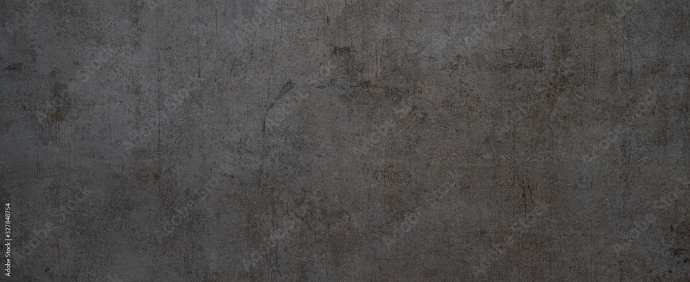 Anthracite gray brown stone  cement concrete texture background panorama banner long