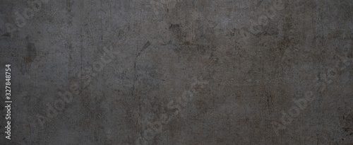 Anthracite gray brown stone cement concrete texture background panorama banner long