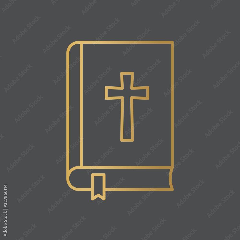 open bible book icon- vector illustration open bible book icon- vector illustration