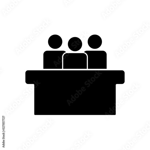 Jurors icon symbol simple design