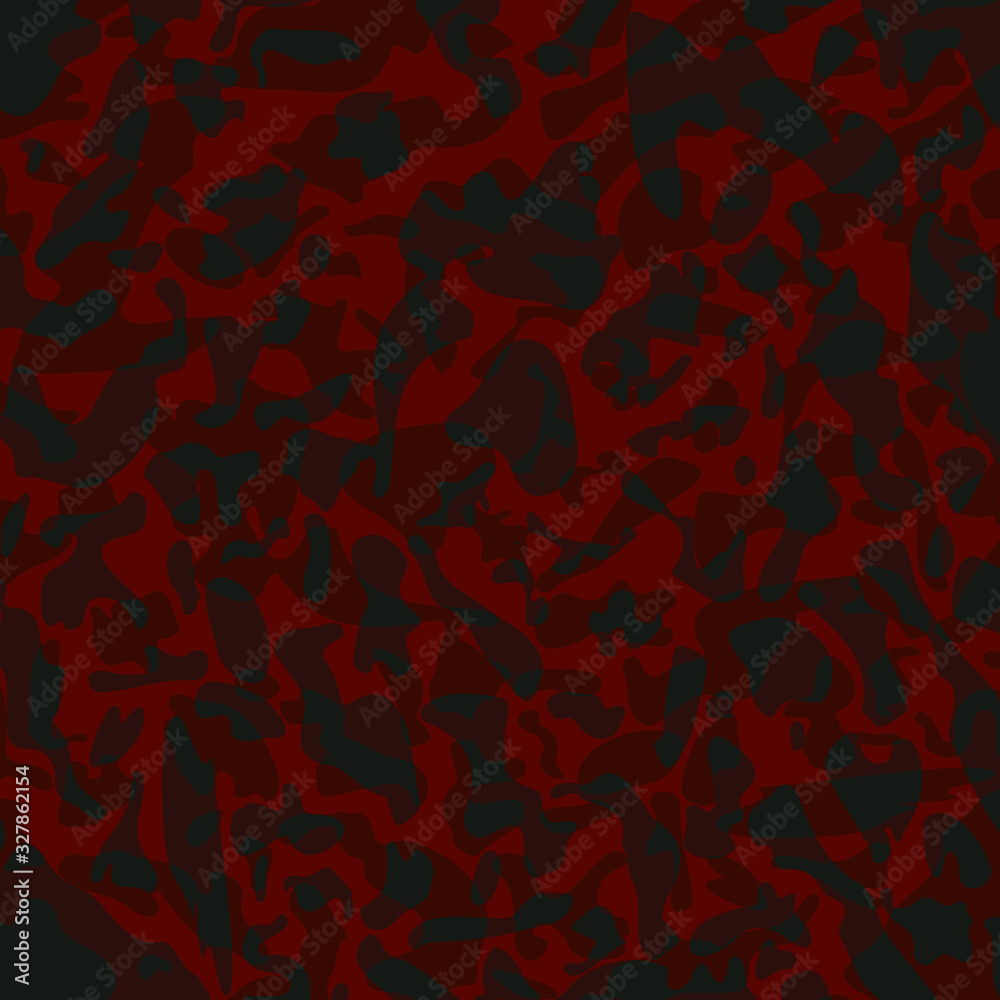 custom made wallpaper toronto digitalSpotted red blots on a dark military.