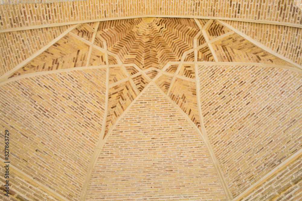 Obraz premium Mosaic roof in Uzbekistan