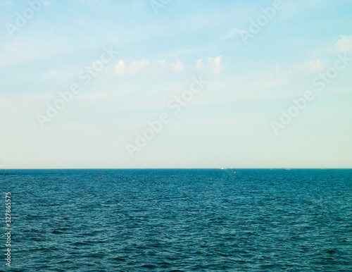 Baltic sea as nature background.