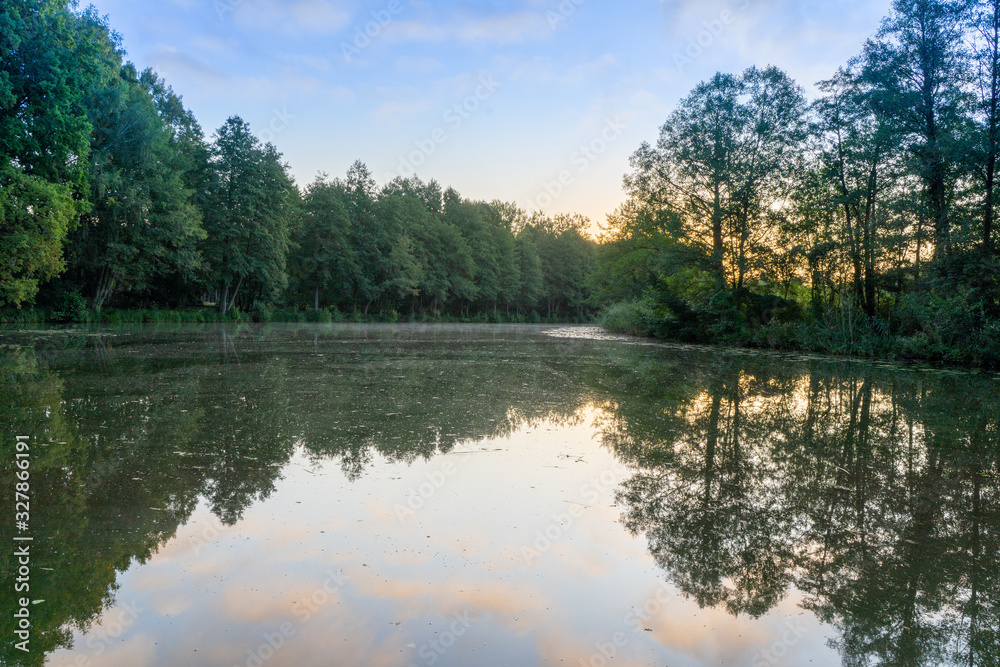 Obraz premium Brandenburger Seenplatte