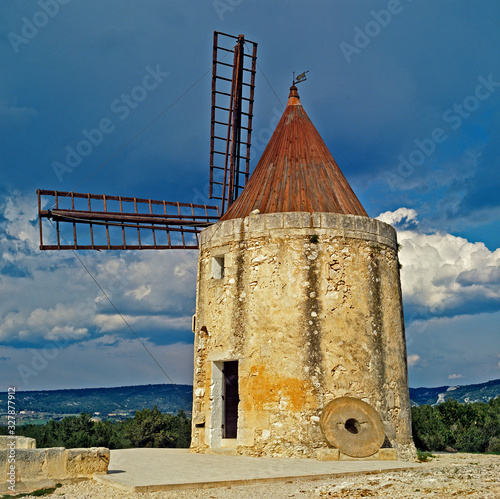 The windmill in Fontvielle used by the French poet and writer Alphonse Daudet photo