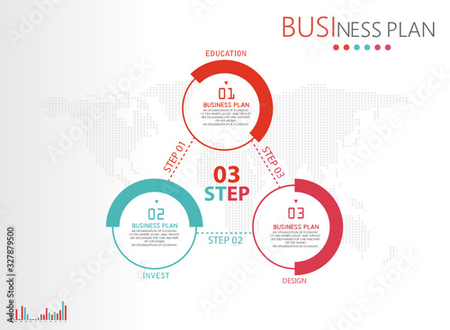 vector illustration Can be used for process, presentations, layout, banner,info graph	