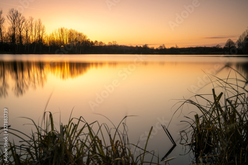 Fototapeta Sonnenuntergang am See