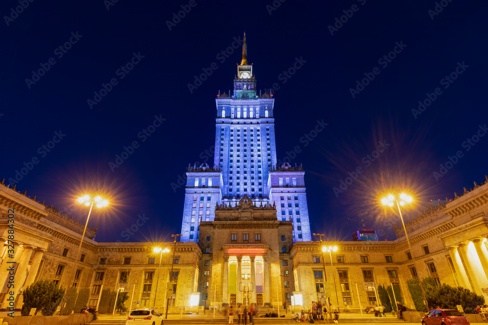 Palace of Culture and Science in Warsaw