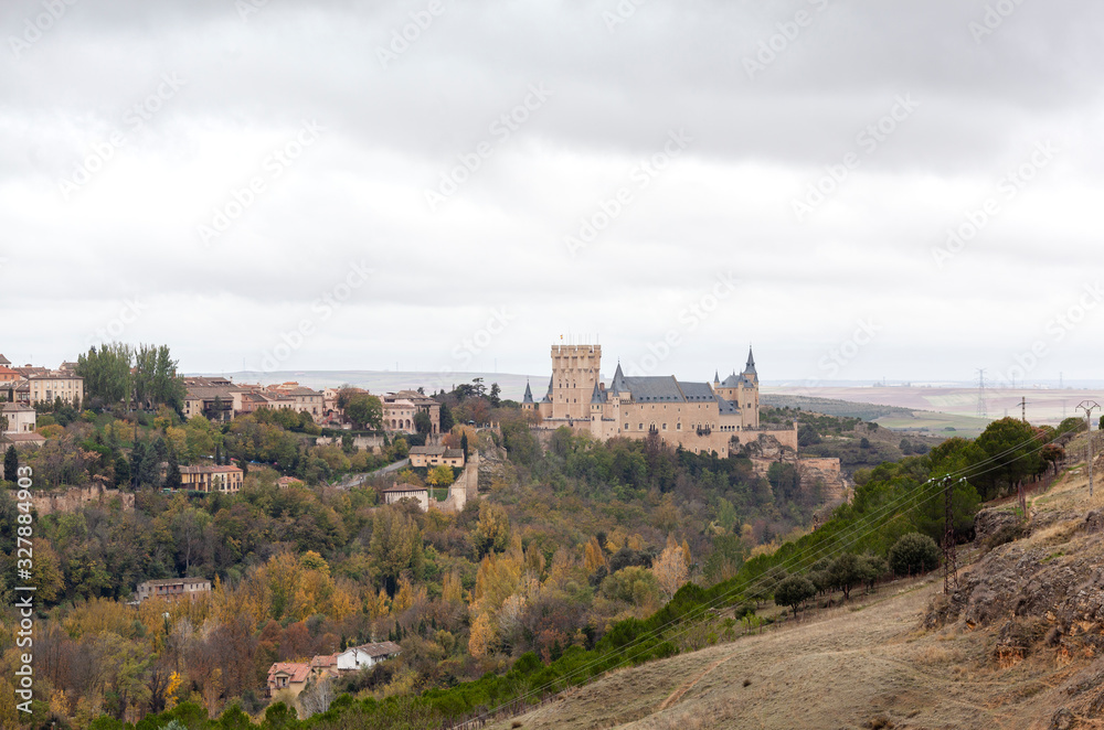 Alcazar castle of Segovia, Spain