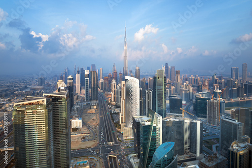 Dubai city skyline at sunset, United Arab Emirates © Rastislav Sedlak SK