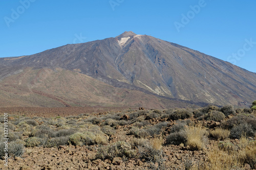 Volcano Teide  Tenerife island  Canary islands  Spain