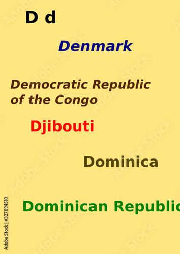 Countries beging with D
