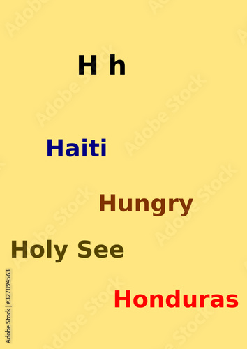 Countries beging with H