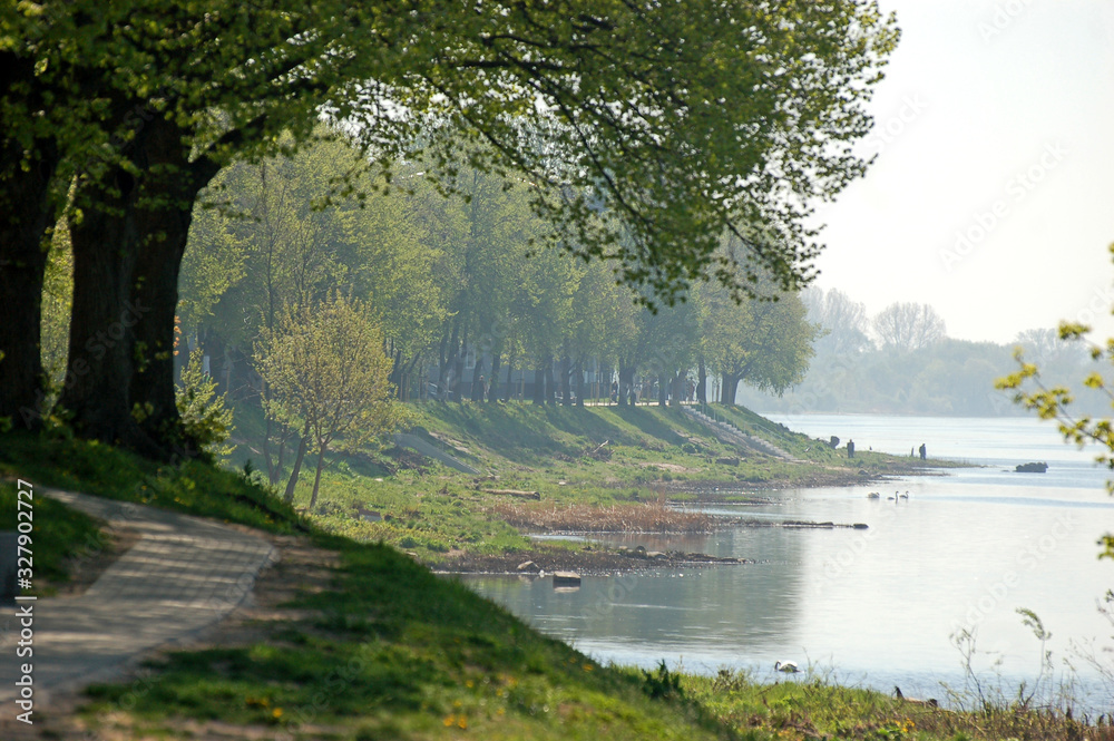 Obraz premium Beautiful green nature landscape of Europe
