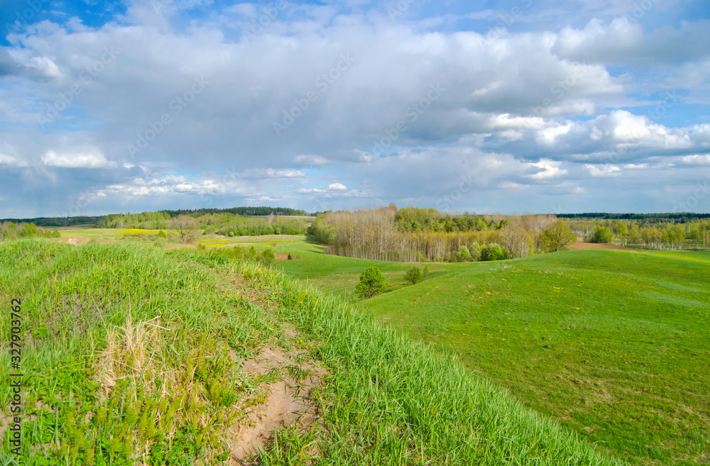 Beautiful green nature landscape of Europe Beautiful green nature landscape of Europe