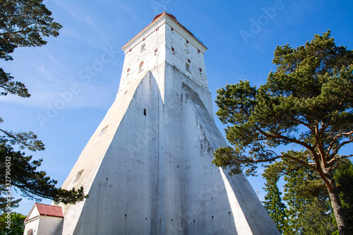View of The Kopu Lighthouse, Hiiumaa, Estonia