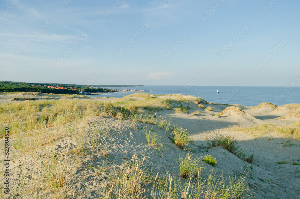 Beautiful green nature landscape of Europe