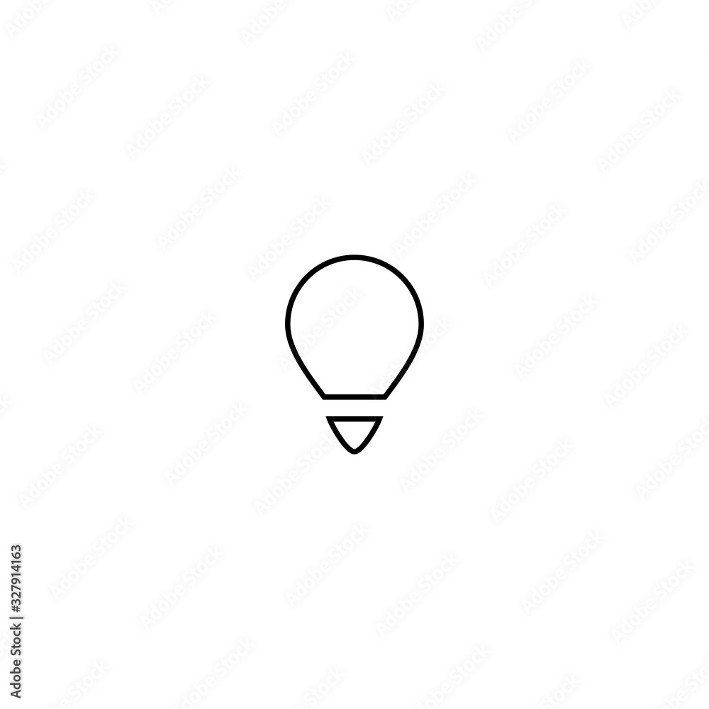 Bulb icon. Creative idea symbol. logo design element. Bulb icon. Creative idea symbol. logo design element.