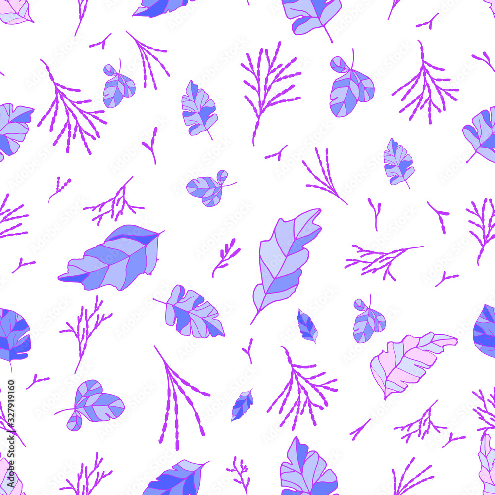 Seamless pattern of the branches. Vector drawing drawn by hand. For the design of covers, fabrics, things, textiles, posters. Seamless pattern of the branches. Vector drawing drawn by hand. For the design of covers, fabrics, things, textiles, posters.