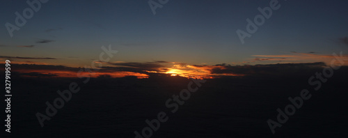 Above the clouds