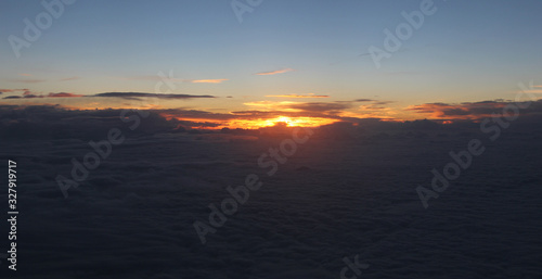 Above the clouds