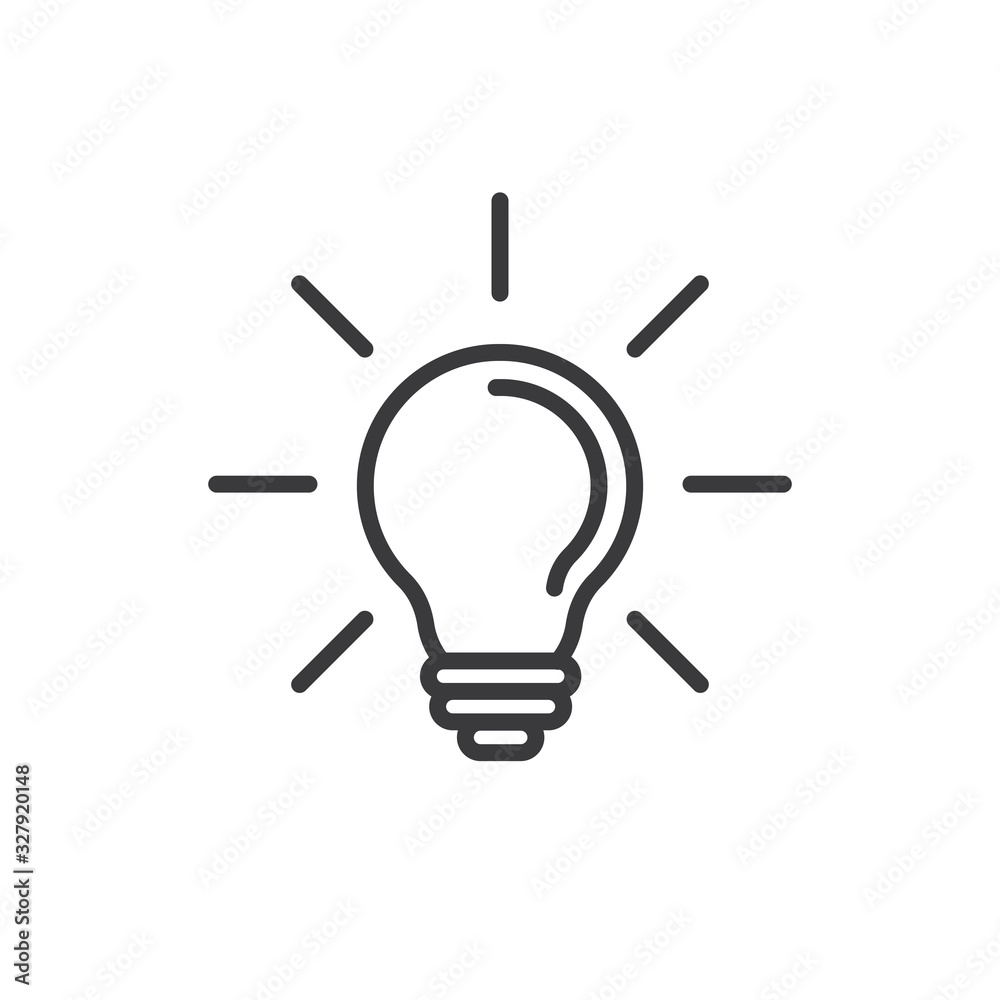 Light bulb icon vector. Llightbulb idea logo concept. Lamp electricity icons web design element. Led lights isolated silhouette. Light bulb icon vector. Llightbulb idea logo concept. Lamp electricity icons web design element. Led lights isolated silhouette.