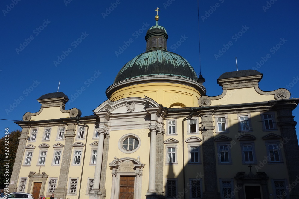 Obraz premium View of Salzburg city in Austria