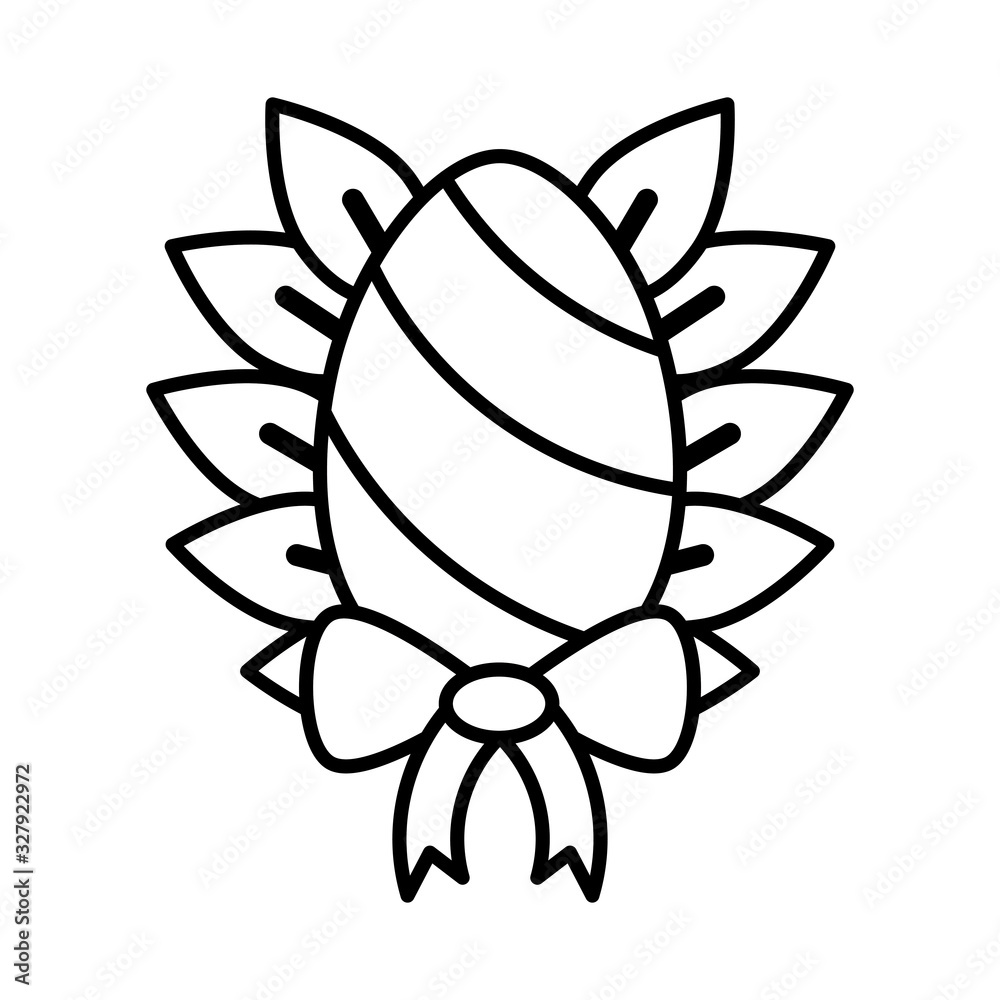 easter egg on white background easter egg on white background