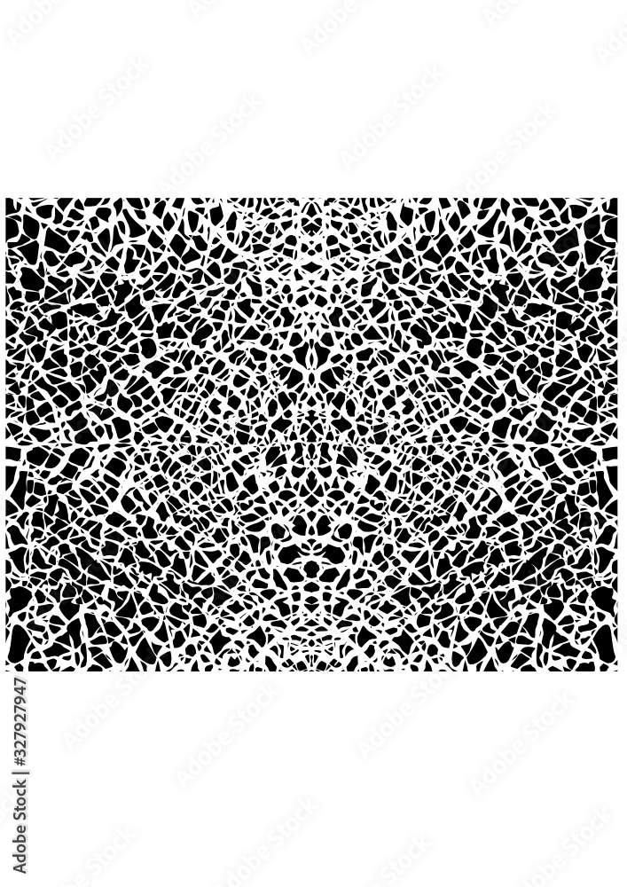 Animal print background. Elephant skin seamless pattern. Stock Vector