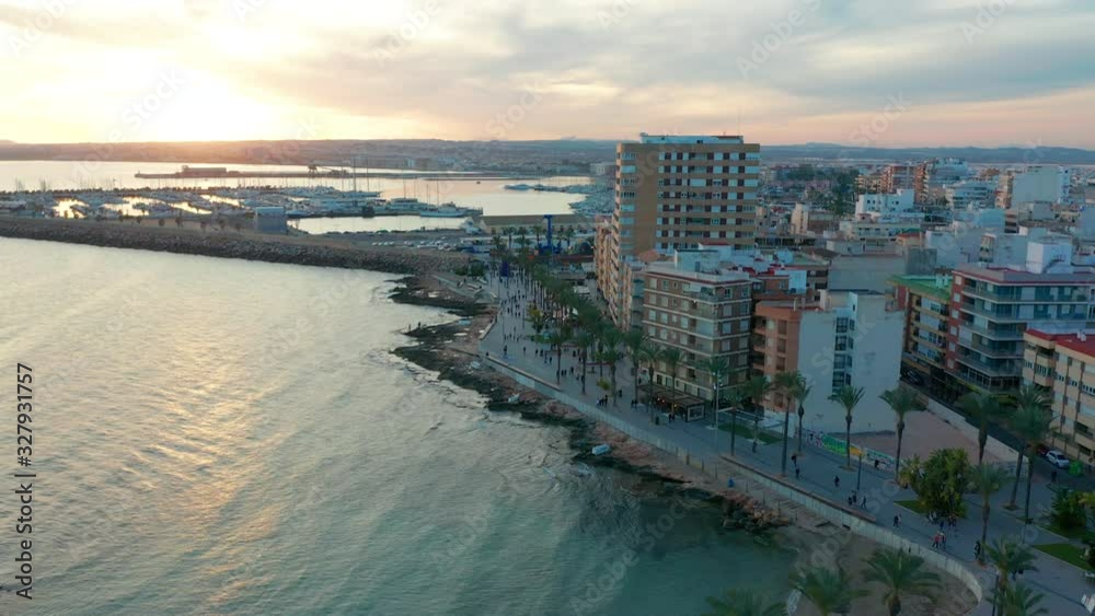 Torrevieja, Spain, Costa Blanca. Aerial view. Torrevieja, Spain, Costa Blanca. Aerial view.