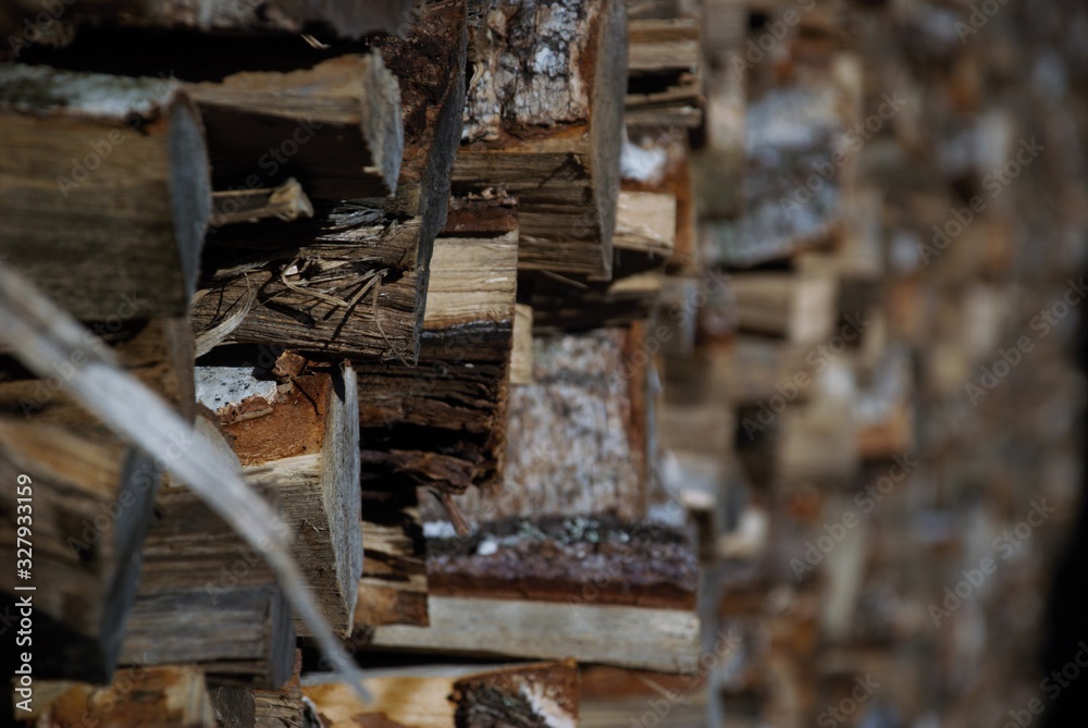pile of dry birch firewood pile of dry birch firewood