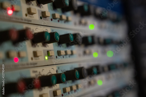 Photos pré-ampli de studio equaliser