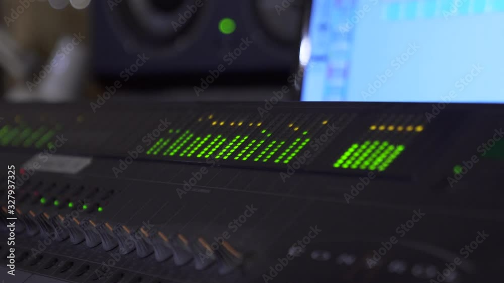 Console mixage audio