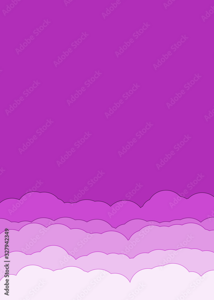 Abstract Color Clouds Sky Generative Art background illustration Abstract Color Clouds Sky Generative Art background illustration