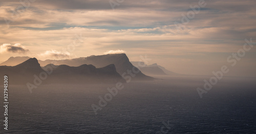 Cliffs at Sunset  Cape Town South Africa 