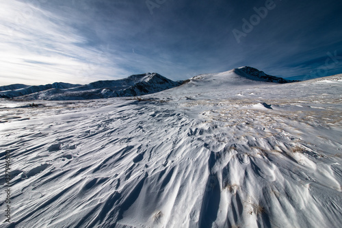 Wallpaper Mural snowy mountain landscape Torontodigital.ca