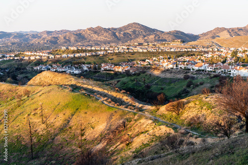 Hilltop houses overlooking ...