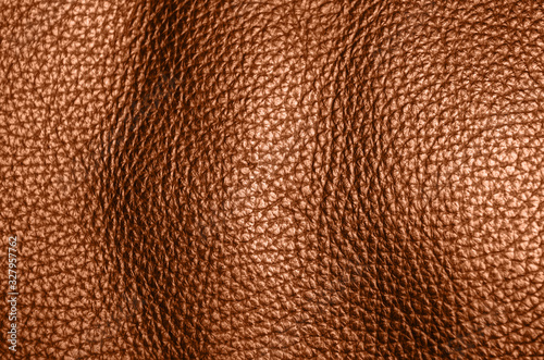 golden brown leather texture