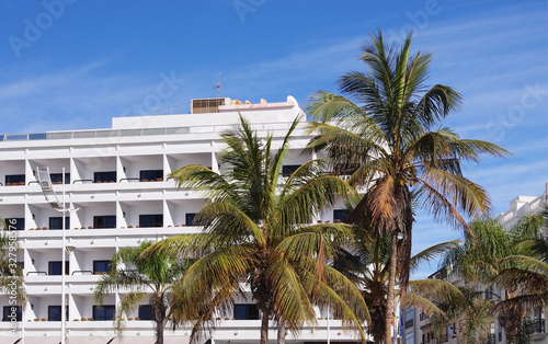 a white hotel on Canary Islands © Dragoness