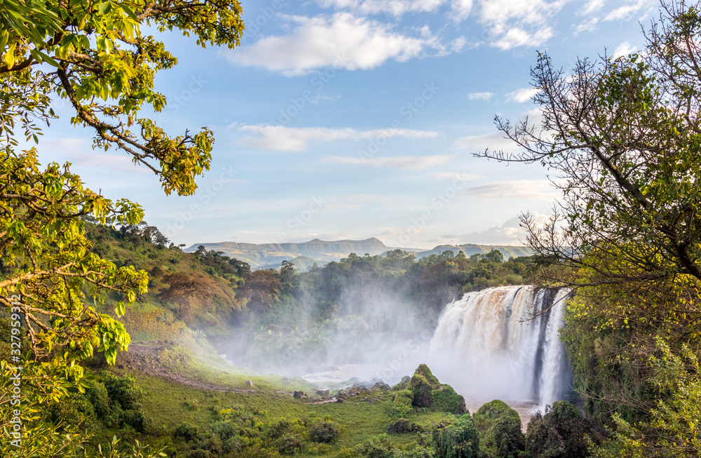 Blue Nile Waterfall, Bahir Dar, Ethiopia Blue Nile Waterfall, Bahir Dar, Ethiopia