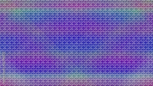 Modern abstract pyramid triangular holographic texture pattern vector background. Concept pop art. Minimal surrealism background.