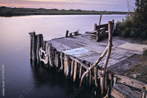 Old dock in Sardinia